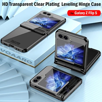 HD Pārredzamu Skaidrs, Apšuvuma Būtiska Galaxy Z Flip 5 Lietā par Samsung Galaxy Z Flip 5 Nolīdzināšana Viru Gadījumā seguma
