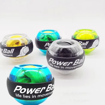 LED Rokas Bumbu Treneris Žiroskops Strengthener Žiroskopu Power Ball Roku Exerciser trenažieris powerball