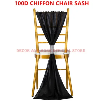 1GB Āra Puse Kāzu Krēsla Pārsegs Šifona Mežģīņu Krēslu Vērtnes Par Chiavari Krēsla Apdare, Balta, Violeta, Rozā Krēslu Saites