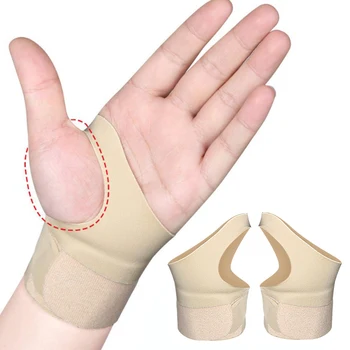 1pc Regulējams Rokas Lencēm ar Īkšķa Atbalstu Stabilizators Pirkstu Aizsargs Traumu Atbalsta Instruments Veselības Aprūpes Elastīga Delnas Bace Atbalsts