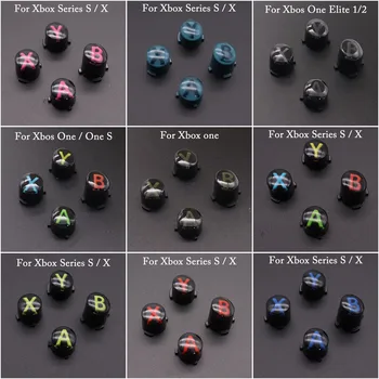 1Set Xbox Sērijas S X Kontrolieris Nomaiņa ABXY Pogu komplekts Xbos Viena S Elite Series1/2 Gamepad Buttton Piederumi