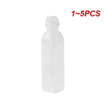 1~5GAB 50-500ml Šķidruma Paraugu Konteiners Ar Gradāciju Automātā Tukšās Pudeles Uzglabāšanas Pudelītes Kosmētikas Plastmasas Uzpildāmas Pudeles