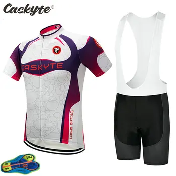 Caskyte Pro Sieviešu Velo Komplekts MTB Velosipēds Apģērbu Sacīkšu Velosipēdu Drēbes Ropa Ciclismo Valkāt Komanda Jersey 
