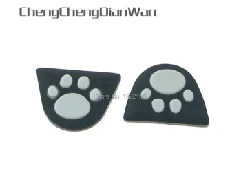ChengChengDianWan Kaķu Ķepu Dizains Custom Silikona Uzlīmes Gadījumā Klp Adhensive par PS4 Kontrolieris L2 R2 Pogu Segtu 100sets