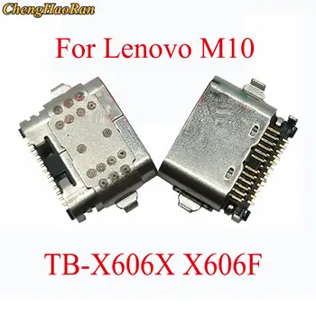 ChengHaoRan 1gb Micro USB C Tipa Savienotājs Lenovo M10 TB-X606X X606F Tablet Charging Dock USB C USB3.1 Uzlādes port ligzda