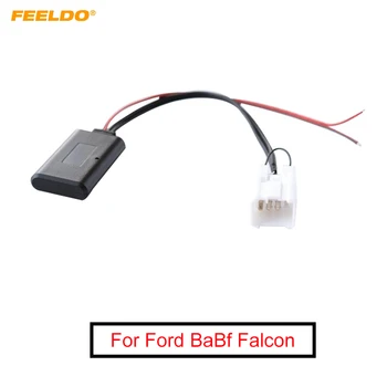 FEELDO 1Pc Auto 5Pin Bezvadu Bluetooth Au-in Uztvērēju Kabeļa Adapteris Ford BaBf Falcon Radio Audio AUX Vadu Kabeli