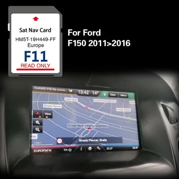 Ford F150 2011. Gada Līdz 2016. F11 64GB SYNC2 Map Navigation GPS Atjaunināt Datus Pilnu Eiropā Pārklājumu