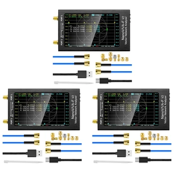 Karstā TTKK 3X Nanovna-F V2 Vektora Tīkla Analizators 50Khz-3Ghz Antenas Analyzer HF, VHF UHF VNA 4.3 Collu Ar 5000Mah