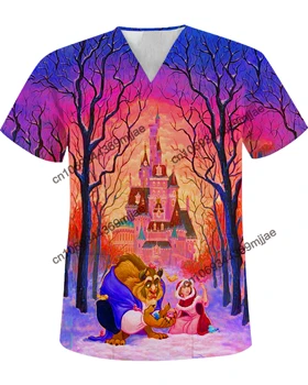 Lielgabarīta T-krekls Minnie Mouse Sieviešu Krekli un Blūzes Sieviešu Tee Kreklu, T-krekli Brīvā laika Sieviešu Apģērbu, Blūze Y2k Streetwear