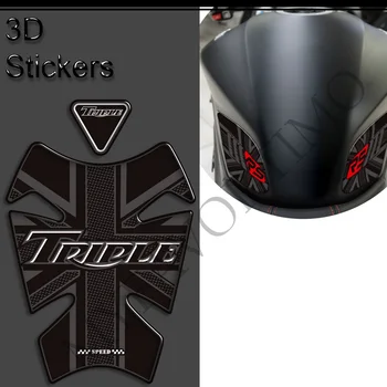 Motociklu, Lai Triumph Speed Triple 1050RS 1200 RR 1050 RS 1200RS Gāzes Degviela Komplektu Ceļa Tvertnes Aizsargs Pad Rokturi