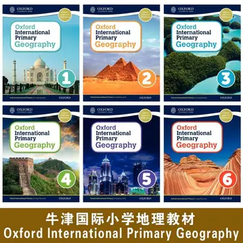Oxford International Pamatskolas Ģeogrāfijas Līmenī 1-6 Skolas Skolēnu Grāmata Mācību Grāmata Bērniem Angļu Valodas Apmācības