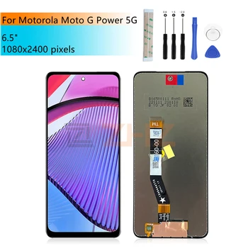 Par Motorola Moto G Power 5g 2023 LCD Displejs, Touch Screen Digitizer Montāža Ar Kadru Nomaiņa Remonta Daļas 6.5