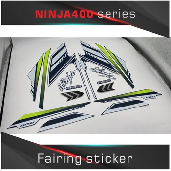Par NINJA400 ninja 400 2018-2022 2018 2019 2020 2021 2022 ninja Motociklu Piederumi Aptecētājs Uzlīmes Visu Auto Uzlīmju Komplekts