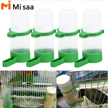 Putnu Automātiskā Dzērājs Pakārtotā Anti-sprinkleru Pārtikas Pet Papagailis Būrī Pudeli Dzeramā Tasi Putnu Pārtikas Dozatoru Pet Putnu Piederumi