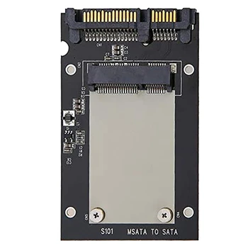 SSD Solid State Disku Adaptera Karti MSATA Ar SATA III Cietvielu Disku Adaptera Karti