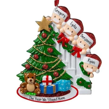Ziemassvētku Rotājumi ZIEMSVĒTKI Koks Kulons Nieciņš Ir 2021. Ģimenes Ziemassvētku Mājas Dekorēšanas Komplekts Radošo Dāvanu Adornos De Navidad